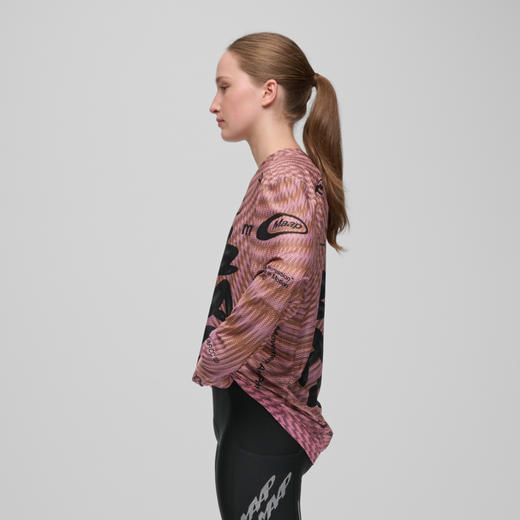 MAAP 男女同款 SPECTRUM系列 Air Mesh LS Tee 长袖网眼T恤 幻影棕 商品图3