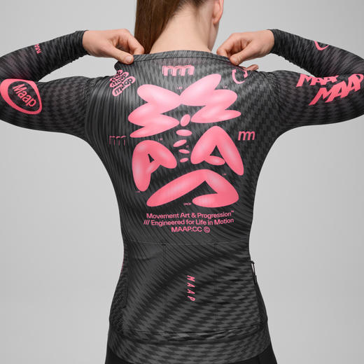 MAAP 女士 SPECTRUM系列 Pro Air LS Jersey 3.0 长袖骑行服 玫瑰棕 商品图2