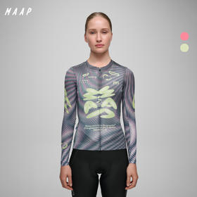 MAAP 女士 SPECTRUM系列 Pro Air LS Jersey 3.0 长袖骑行服 全息绿
