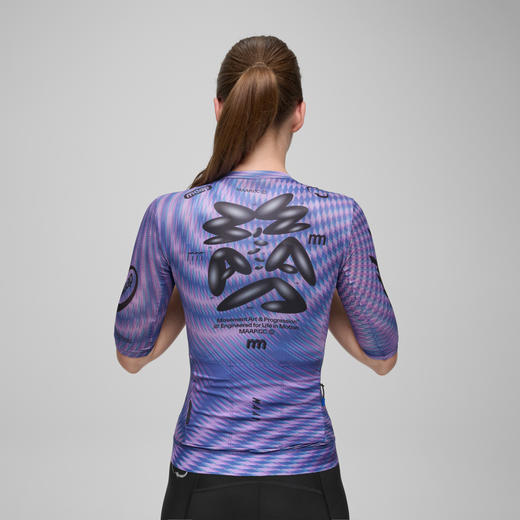 MAAP 女士 SPECTRUM系列 Pro Air Jersey 3.0 短袖骑行服 像素蓝 商品图1