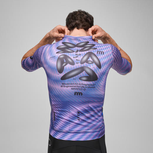 MAAP 男士 SPECTRUM系列 Pro Air Jersey 3.0 短袖骑行服 像素蓝 商品图3