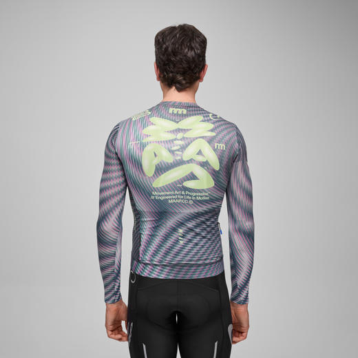 MAAP 男士 SPECTRUM系列 Pro Air LS Jersey 3.0 长袖骑行服 全息绿 商品图2