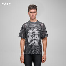 MAAP 男女同款 SPECTRUM系列 Air Mesh Tee 短袖网眼T恤 碳黑色