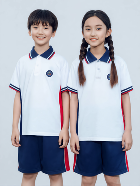 广州市黄埔区铁英小学男女生夏秋冬校服（01仓点击进入，可选购各类款式）