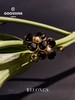 北京仓｜Goossens Paris-TREFLE-四叶草 黑色玛瑙 戒指［法国设计师］ 商品缩略图1