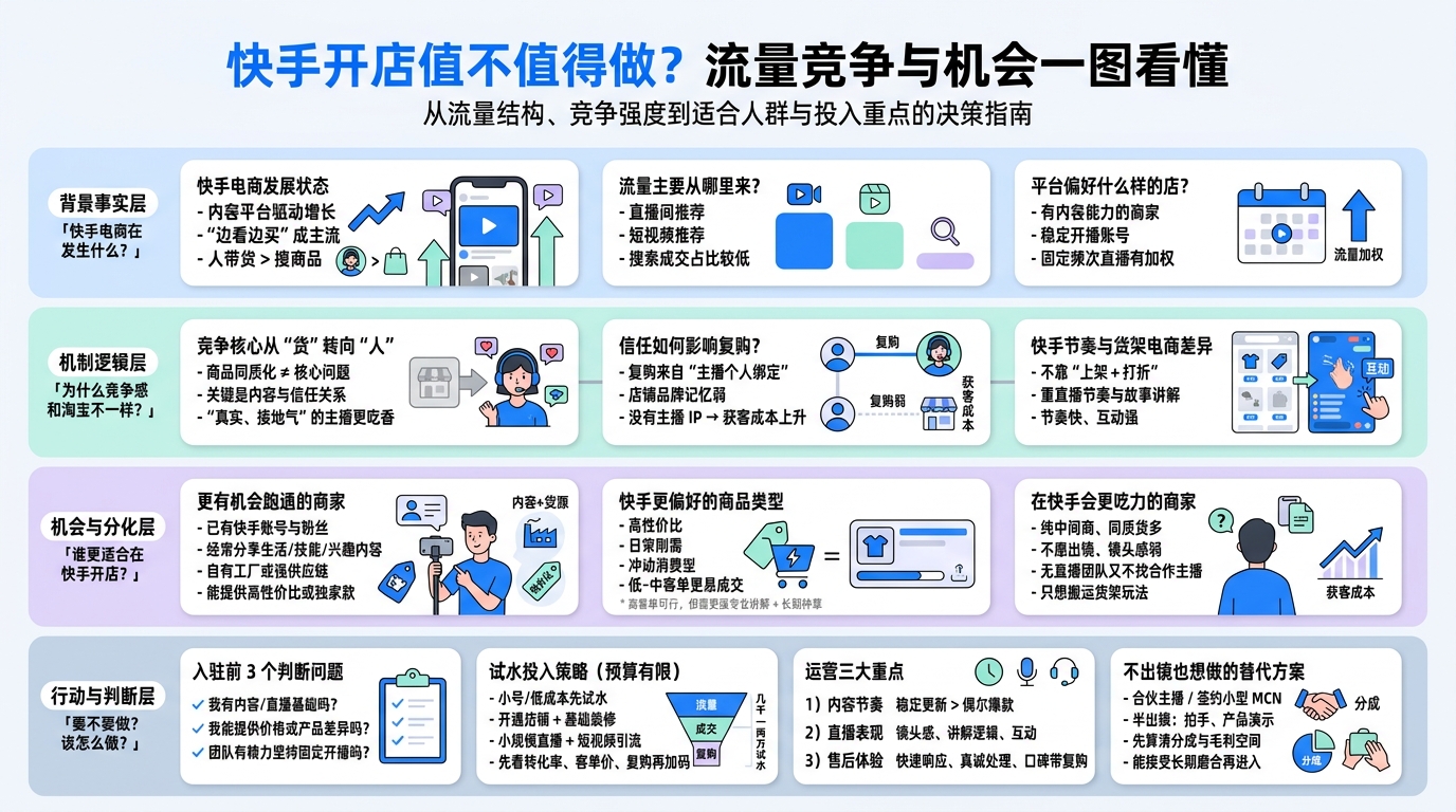 快手电商流量现状如何？