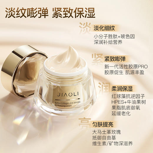 严选 | 娇丽活性胶原抗皱焕颜面霜 50g*1瓶 效期至27年7月 商品图1