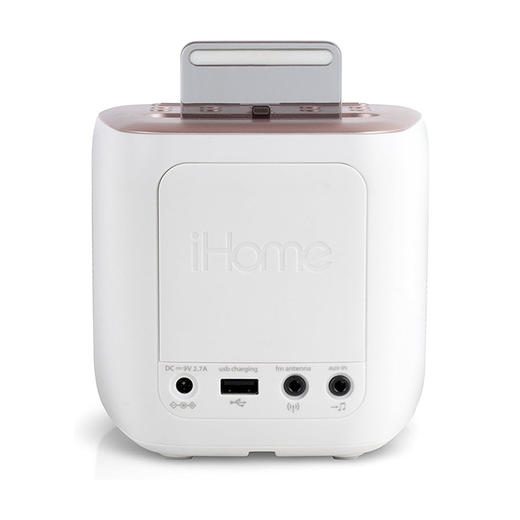 【苹果合作品牌】美国 iHome 床头闹钟FM收音机 苹果手机充电蓝牙音响 商品图8