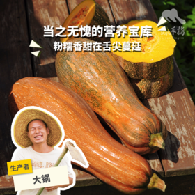 生态蜜本南瓜 （整个）| 绿家自产*Ecological pumpkin | Self-production