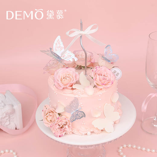 粉蝶花笺·芒果奶油蛋糕|Butterfly Note 商品图0