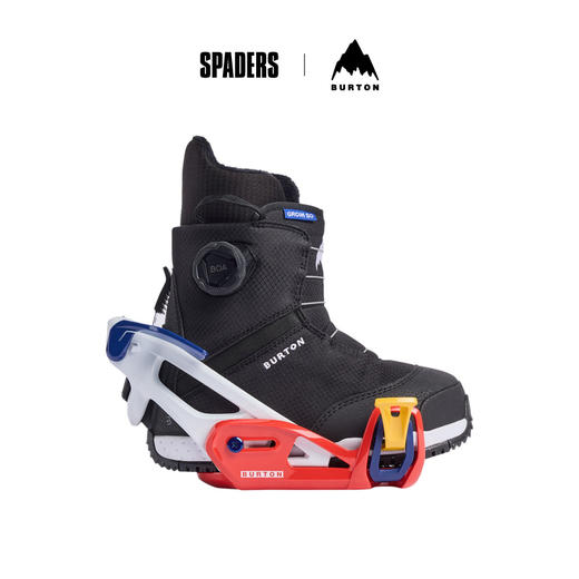 25/27BURTON固定器STEP ON GROM WHITE/MULTI 商品图3