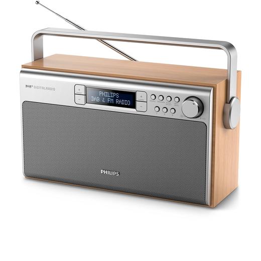 philips/飞利浦 AE5220/12 复古立体声DAB+/FM便携收音机 商品图1
