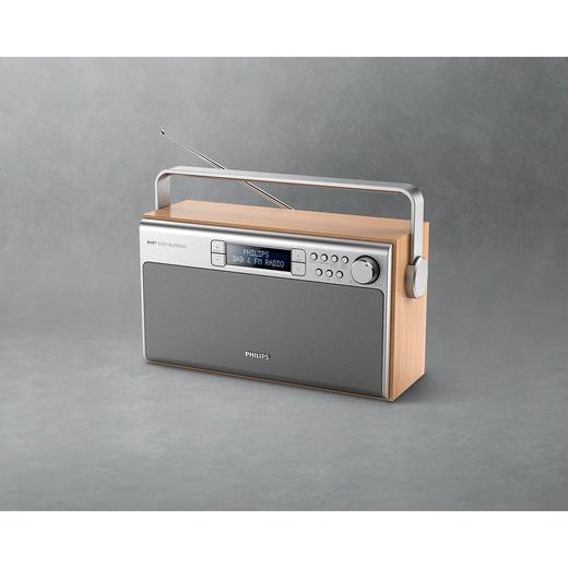 philips/飞利浦 AE5220/12 复古立体声DAB+/FM便携收音机 商品图4