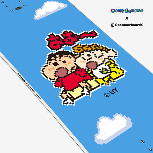 25/26Gee snowboard雪板 蜡笔小新 马格里特天空 商品图3