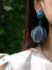 北京仓｜Cilea Bijoux-ISIDORE-鸢尾 藏青色 耳环［法国设计师］ 商品缩略图0
