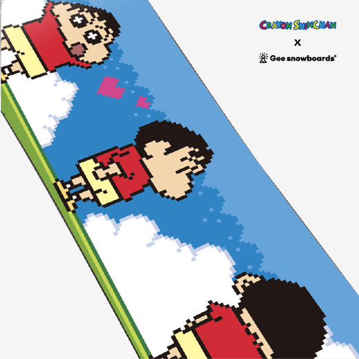 25/26Gee snowboard雪板 蜡笔小新 马格里特天空 商品图4