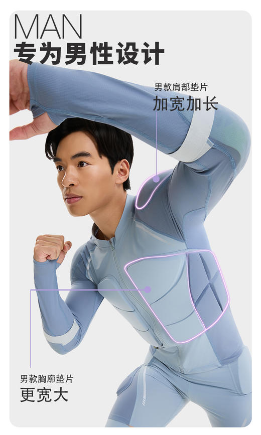 FLOWTHOERY护臀6342709H11玄影黑（男） 商品图2