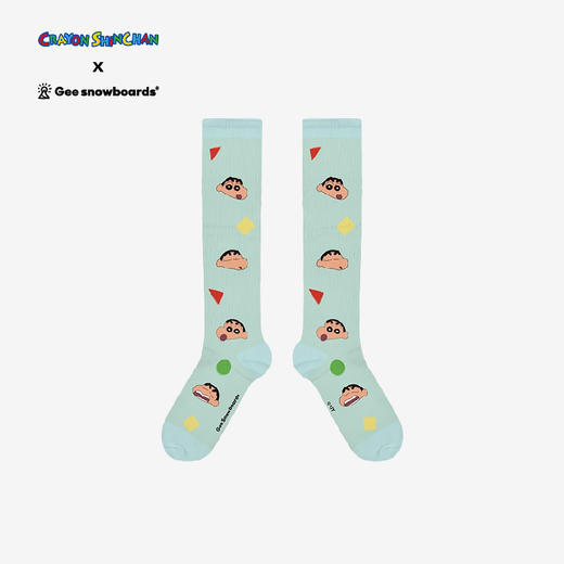 25/26Gee snowboard雪袜 蜡笔小新 小新袜 商品图0