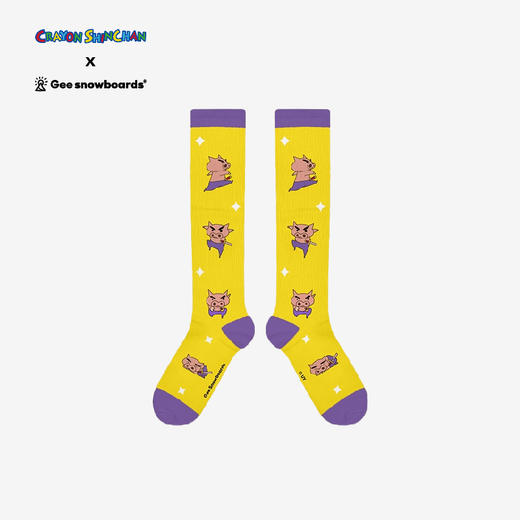 25/26Gee snowboard雪袜 蜡笔小新 左卫门袜 商品图0