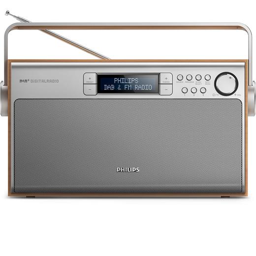 philips/飞利浦 AE5220/12 复古立体声DAB+/FM便携收音机 商品图2