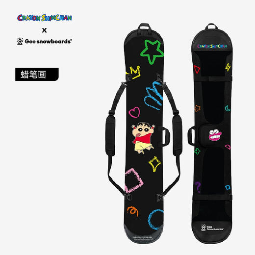 25/26Gee snowboard保护套 蜡笔小新 蜡笔画 商品图0