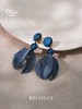 北京仓｜Cilea Bijoux-ISIDORE-鸢尾 藏青色 耳环［法国设计师］ 商品缩略图2