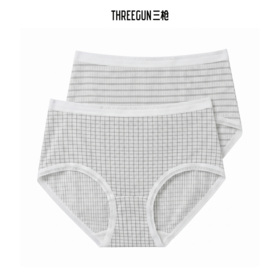 Threegun三枪 三枪2条装女士内裤-T40038B02