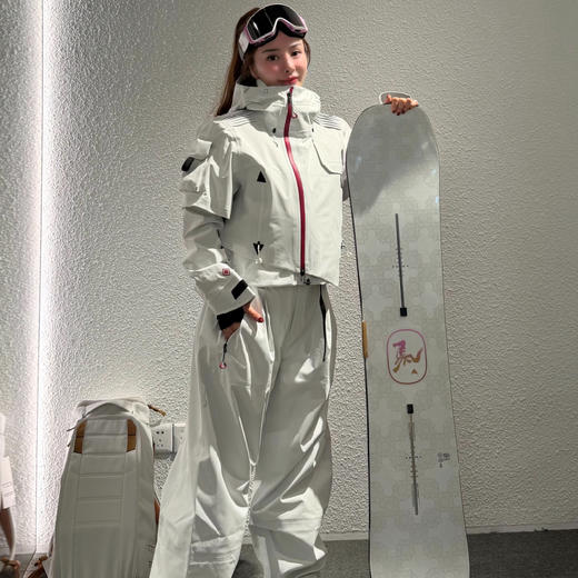 25/26BURTON雪服W CAVALRY GORE TEX YOH JACKET STOUT WHITE 商品图1