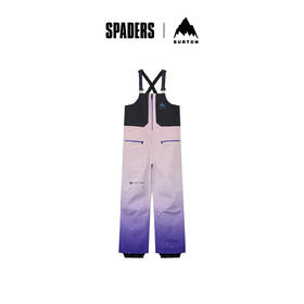 25/26BURTON雪服U OLLIE DRY RIDE 3L BIB TWILIGHT PURPLE