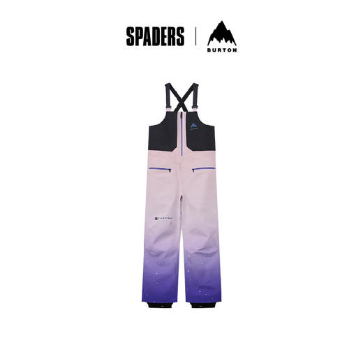 25/26BURTON雪服U OLLIE DRY RIDE 3L BIB TWILIGHT PURPLE 商品图0
