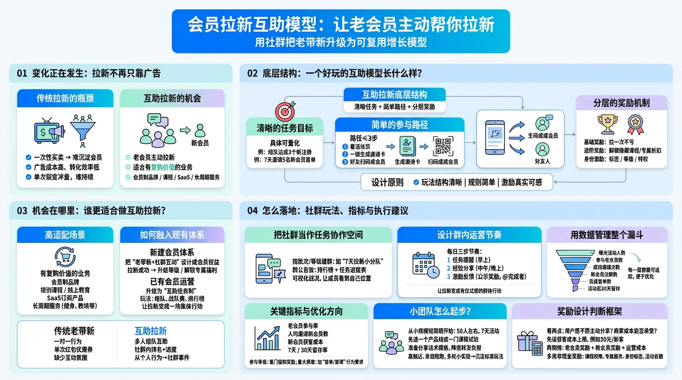 拉新互助模型适合哪些业务场景？