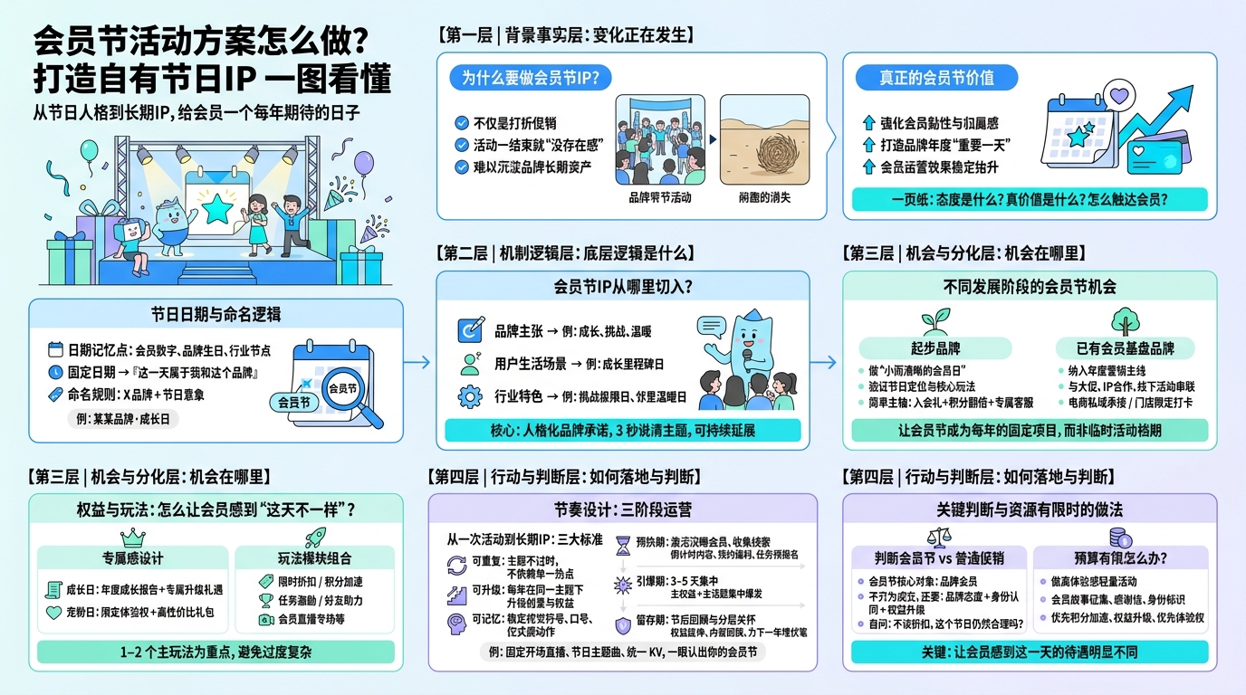 会员节IP从哪里切入？先搭好“节日人格”  