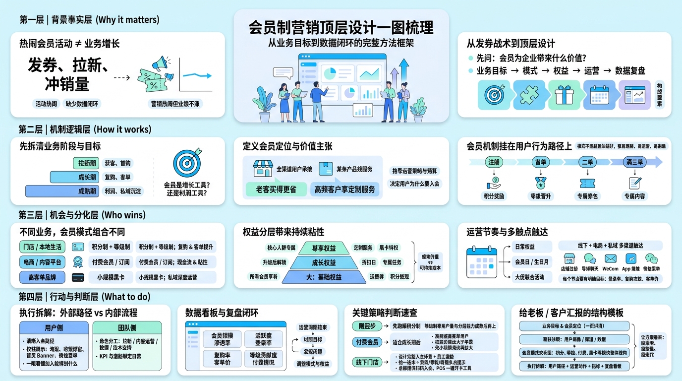 会员顶层设计先想清楚什么？