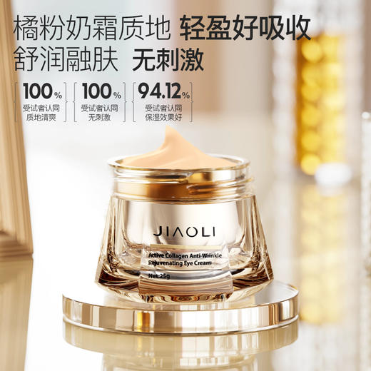严选 | 娇丽活性胶原抗皱焕颜眼霜 25g/瓶 效期至27年7月 商品图1