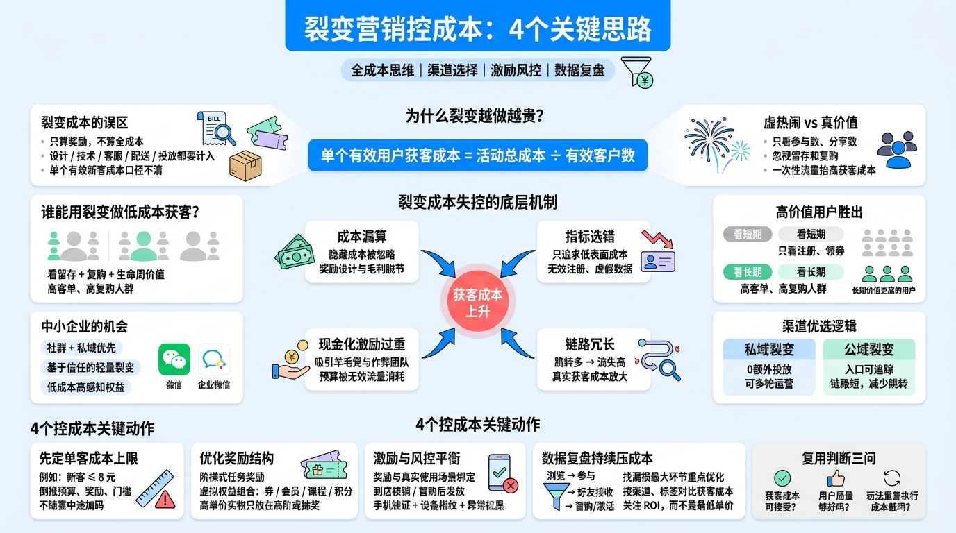为什么裂变营销经常“越做越贵”？