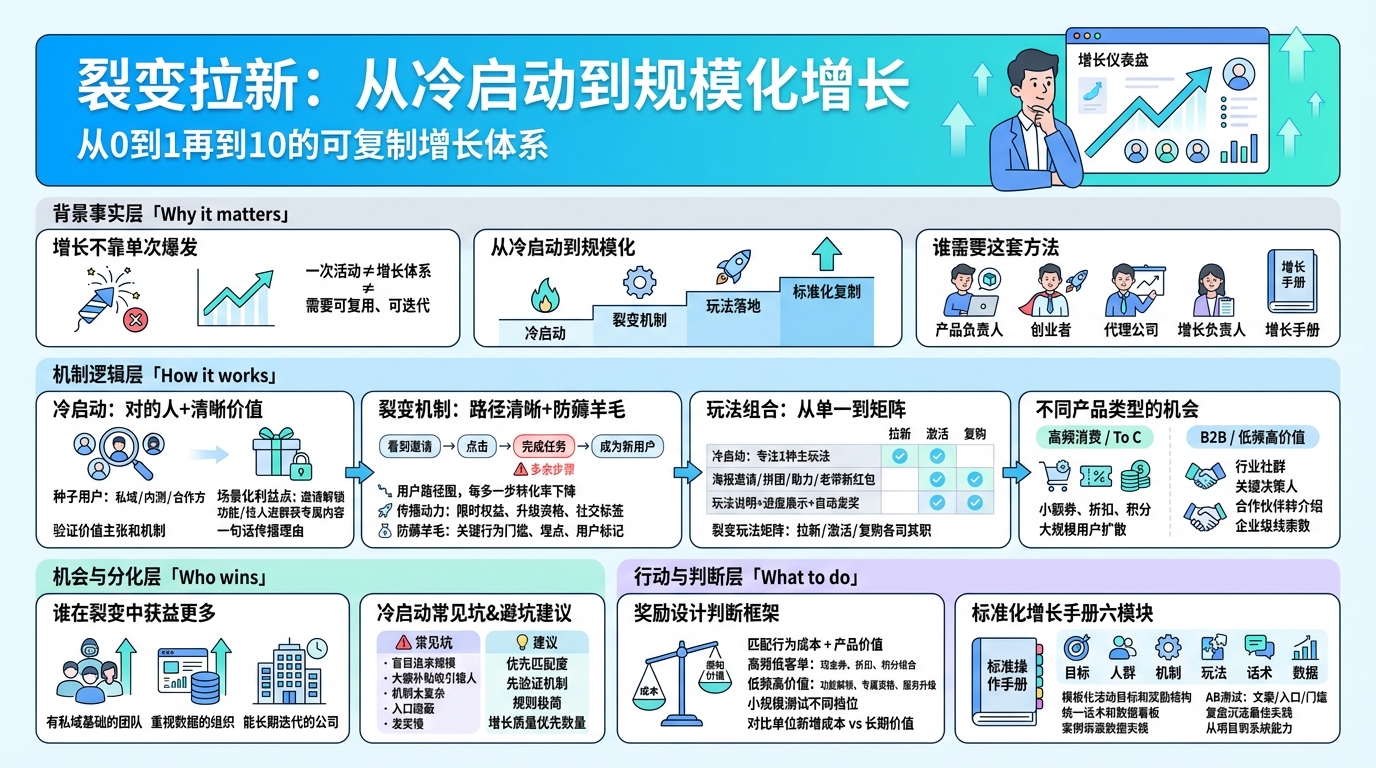 冷启动阶段：先找对“种子用户”与价值锚点  
