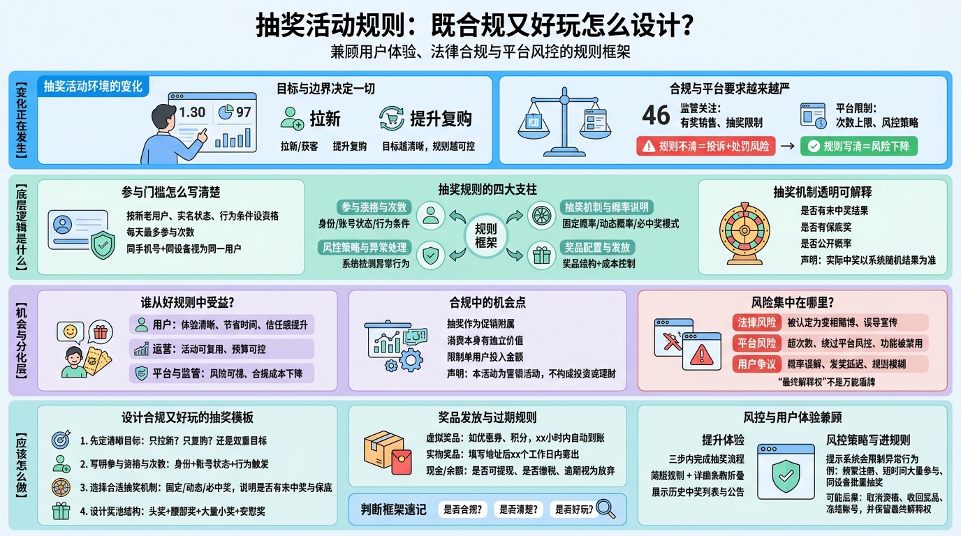 抽奖活动前要先明确哪些边界？