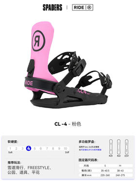 26/27RIDE固定器CL-4