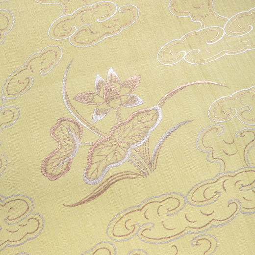 清末民国上海九华堂宝记精制“绢本描金空白画轴”（一对两幅） 商品图13