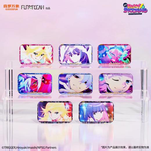FUN4YEAH 新吊带袜天使 场面写马口铁徽章 吧唧 全8种 6包/盒 国谷 商品图0
