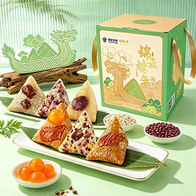 锦云端午粽子礼盒  12个装（1400克） 商品图1