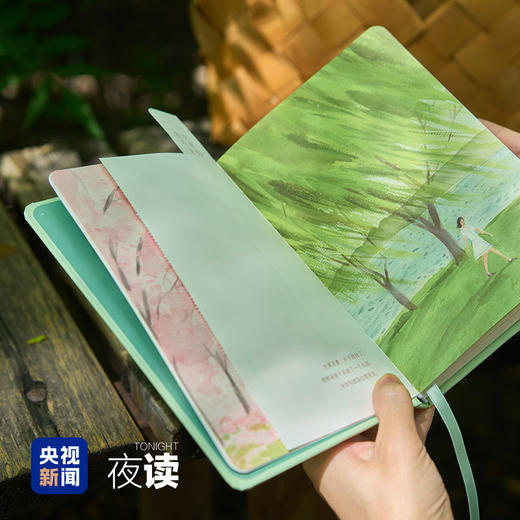 央视新闻「夜读」《人生缓缓·自有答案》疗愈手账本 日记本 商品图5