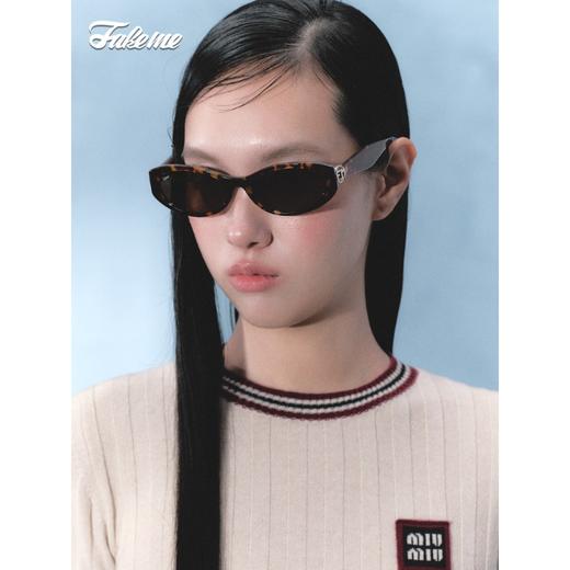FAKEME 太阳眼镜 Laga 墨镜猫眼板材女防晒时尚百搭太阳镜可露丽 商品图1