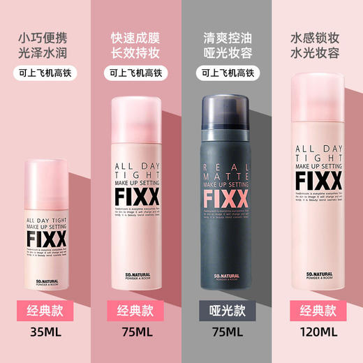 FIXX powder 4room全天候紧密妆容定妆喷雾★ 商品图5
