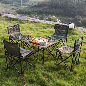Maki zaza户外折叠桌椅五件套MKZ-016