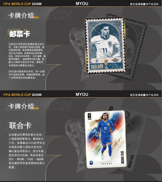 PANINI FIFA 2026 官方足球收藏卡 超凡版 世界杯官方收藏卡牌球星卡片整盒盲盒礼 商品图7