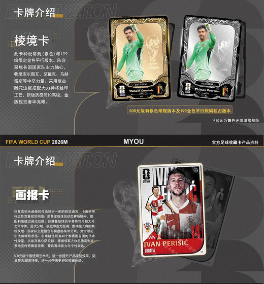PANINI FIFA 2026 官方足球收藏卡 超凡版 世界杯官方收藏卡牌球星卡片整盒盲盒礼 商品图6