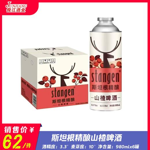 斯坦根精酿山楂啤酒    酒精度：3.3° 麦芽度：10° 商品图0