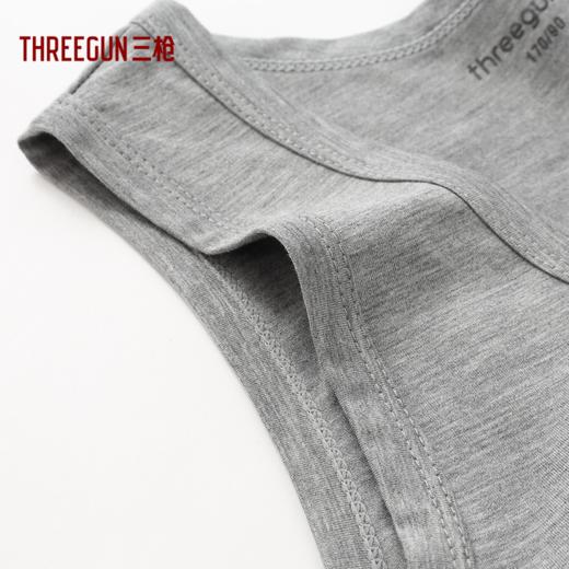 Threegun三枪 【莫代尔】圆领男士打底背心-30627A211 商品图8