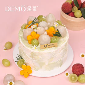 荔夏晚风·龙井桂花荔枝抹茶生巧蛋糕 | Lychee Evening Breeze